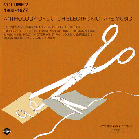 Anthology of Dutch Electronic Tape Music Volume 2 - 1966-1977 - Digital Download