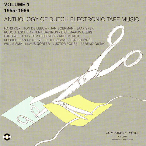 Anthology of Dutch Electronic Tape Music Volume 1 - 1955-1966 - Digital Download